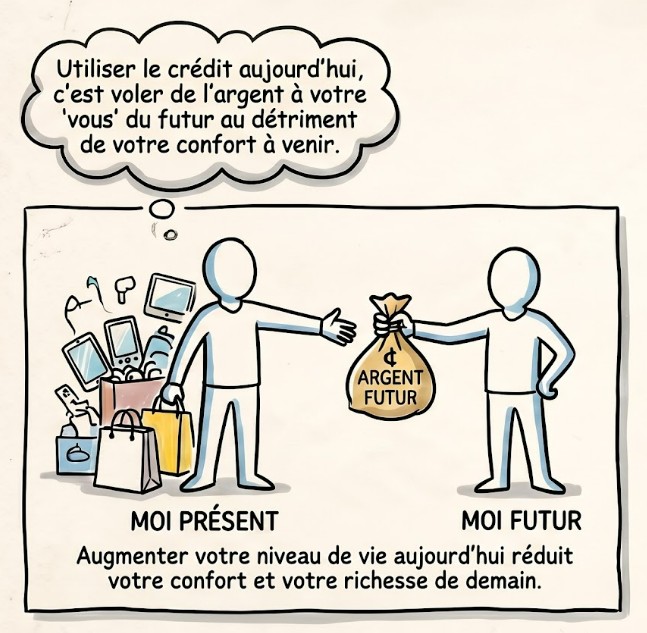 pilotezvosfinancies.com image crédits voler argent futur